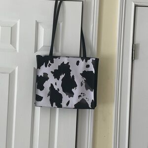 Stylish Black and White Tote Bag